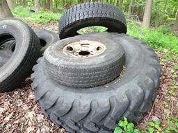 Assorted Equipment and Truck Tires (BUYER MUST LOAD)