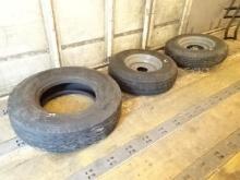 (3) Tires: 7.00-15; 8-14.5; and 10R17.5