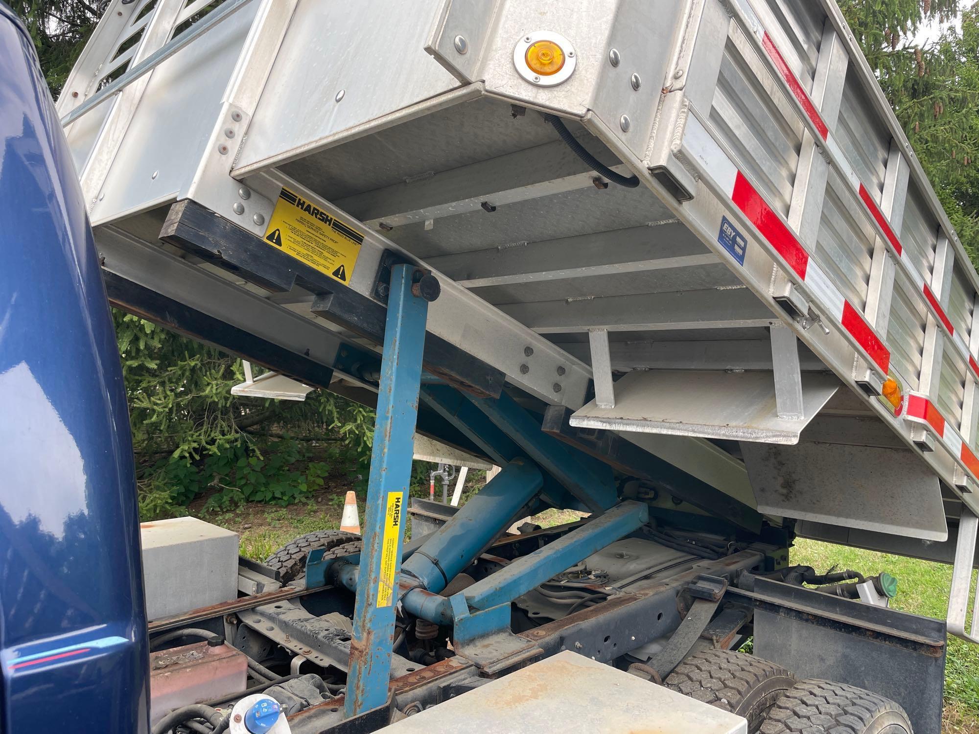 2012 FORD Model F-550XL, 4x4 Crew Cab Flatbed Dump Truck, VIN# 1FD0W5HT9CEC84788, powered by