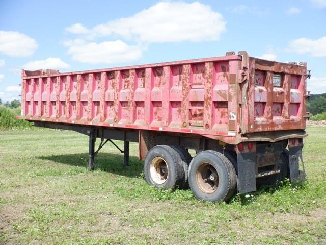 1999 BORCO Model RDS, 32' Tandem Axle Steel Dump Trailer, VIN# 1B9DS3324XP313006, equipped with