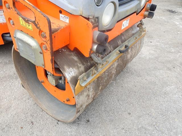 2016 HAMM Model HD12VV Tandem Vibratory Roller, s/n H2300608, powered by Kubota D1703 diesel engine