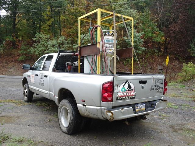 2007 RAM Model 3500HD, 4x4 Crew Cab Pickup Truck, VIN# 3D7MX48C07G713818, powered by Cummins diesel