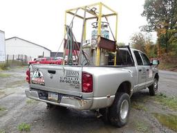 2007 RAM Model 3500HD, 4x4 Crew Cab Pickup Truck, VIN# 3D7MX48C07G713818, powered by Cummins diesel