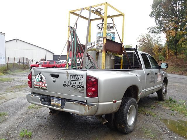 2007 RAM Model 3500HD, 4x4 Crew Cab Pickup Truck, VIN# 3D7MX48C07G713818, powered by Cummins diesel