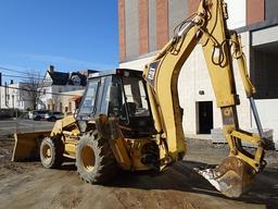 2000 CATERPILLAR Model 446B 4x4 Tractor Loader Extend-A-Hoe, s/n 5BL02515, powered by Cat diesel