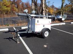 2013 MAGNUM Model MLT3060M Portable Light Plant, s/n 1307661, powered by Mitsubishi diesel engine,