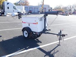 2013 MAGNUM Model MLT3060M Portable Light Plant, s/n 1307661, powered by Mitsubishi diesel engine,