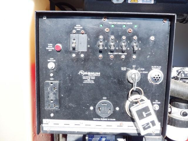 2013 MAGNUM Model MLT3060M Portable Light Plant, s/n 1307661, powered by Mitsubishi diesel engine,