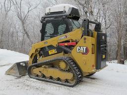 2022 CATERPILLAR Model 259D3 Crawler Skid Steer Loader, s/n CW917527, powered by Cat C3.3B DIT, 74HP