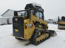 2022 CATERPILLAR Model 259D3 Crawler Skid Steer Loader, s/n CW917527, powered by Cat C3.3B DIT, 74HP