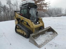 2022 CATERPILLAR Model 259D3 Crawler Skid Steer Loader, s/n CW917527, powered by Cat C3.3B DIT, 74HP