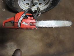 HUSQVARNA 359 Chain Saw (Motor Runs - Chain Stuck)