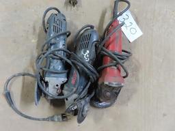 (4) Angle Grinders