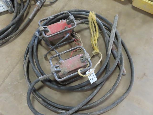 (2) Electric Concrete Vibrators