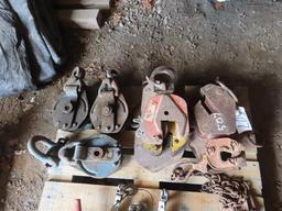 Snatch Blocks, Plate Dogs, and Lifting Devices