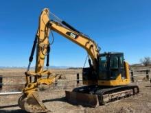 2015 CATERPILLAR Model 314EL CR Hydraulic Excavator, s/n ZJT01031, powered by Cat C4.4 diesel engine