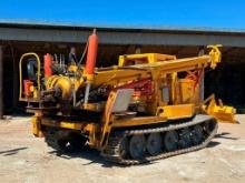 TEXOMA Model 500-20 Production Digger, equipped with 3" x 20' kelly bar, 180 degree rotation, pole