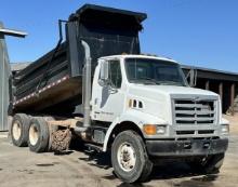 2000 STERLING Tandem Axle Dump Truck, VIN# 2FZNCEDB9YAB55867, powered by Cat diesel engine and Eaton