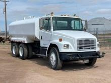 2001 FREIGHTLINER Model FL80 Tandem Axle Water Truck, VIN# 1FVHBXAK41HH71772, powered by Cat 3126