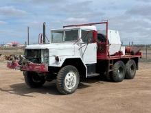 1972 KAISER Model M35A2, 2.5 Ton, 6x6 Flatbed Compressor Truck, VIN# 04E86471053910898, powered by