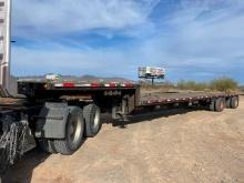 2005 FONTAINE Model EDFT-6-8048WSAWK, 48' Spread Axle Step Deck Trailer, VIN# 13N24830351525848,