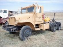 GMC M Series 2.5 Ton, 6x6 Cab and Chassis, powered by 6 cylinder gas engine and powershift