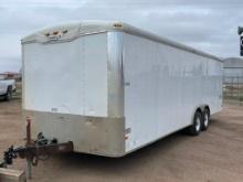 2005 HAULMARK Model TH85X24WT3, 8'6" x 24' Tandem Axle Enclosed Cargo Trailer, VIN#