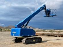 2007 AICHI Model SR18AJ/ISR60J, 60' Crawler Aerial Lift, s/n 704160, powered by Isuzu 4 cylinder