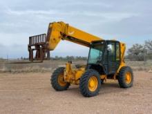 1999 JCB Model 508C, 8,000# Telescopic Rough Terrain Forklift, s/n 0586064, powered by 4 cylinder