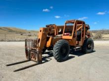 2001 LULL Model 644B-42, 6,000# Telescopic Rough Terrain Forklift, s/n 01Z21N221602, powered by