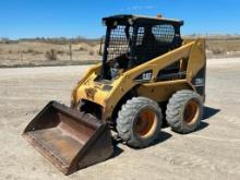 2006 CATERPILLAR Model 236B Skid Steer Loader, s/n HEN03997, powered by Cat diesel engine and