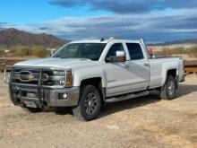 2016 CHEVROLET Model 2500HD LTZ, 4x4 Crew Cab Pickup Truck, VIN# 1GC1KWE80GF177316, powered by