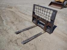 42" Fork Attachment (Skid Steer) (DAY 1) (CO)