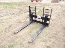 48" Fork Attachment (Skid Steer) (DAY 1) (CO)