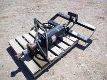 PREMIER Auger Attachment, s/n 18372. In good condition. (Skid Steer) (Unit# 1136) (DAY 1) (WY)