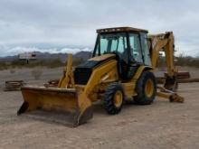 2006 CATERPILLAR Model 430D, 4x4 Tractor Loader Backhoe, s/n BNK06437, powered by Cat diesel engine
