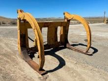 60" Hydraulic Log Fork/Grapple Attachment (Cat 980B) (DAY 1) (WY) (Sales Tax)