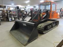 MOROOKA Model MS40V Crawler Loader, s/n 40032, powered by diesel engine and hydrostatic