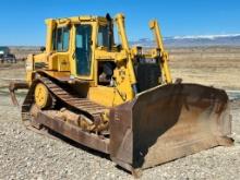 1986 CATERPILLAR Model D6H Crawler Tractor, s/n 4RC00477, powered by Cat 3306 diesel engine and
