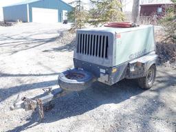 2005 SULLAIR Model 185DPQJD, 185CFM Portable Air Compressor, s/n 004-148469, powered by John Deere 4