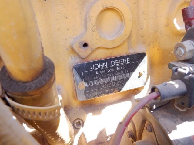 2005 SULLAIR Model 185DPQJD, 185CFM Portable Air Compressor, s/n 004-148469, powered by John Deere 4