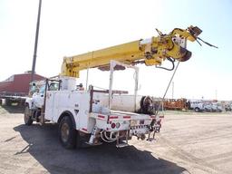 1997 ALTEC Model D945TB Digger Derrick, s/n 0597-BA1005, equipped with 3-section boom, 27,070#