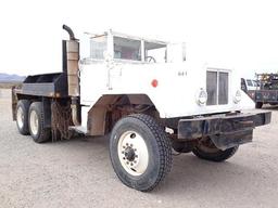 1954 MACK Model M63 6x6 Sleeving Truck, VIN# 555, powered by Cat 3208 diesel engine and 5 speed