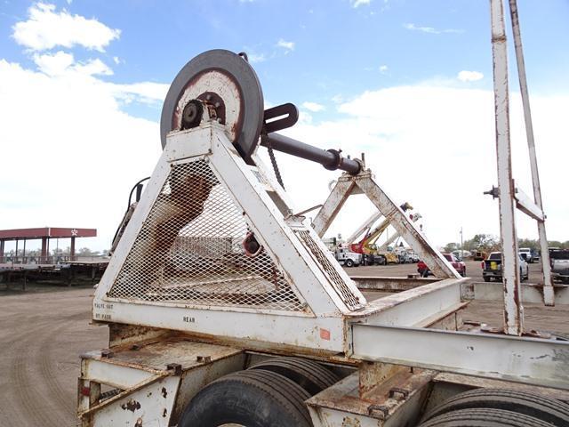 1974 UTILITY Model LS2 Tandem Axle Step Deck Reel Trailer, VIN# 7N46660002, equipped with 8' x 10'