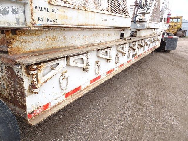 1974 UTILITY Model LS2 Tandem Axle Step Deck Reel Trailer, VIN# 7N46660002, equipped with 8' x 10'