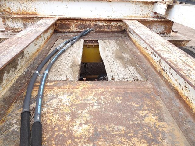1974 UTILITY Model LS2 Tandem Axle Step Deck Reel Trailer, VIN# 7N46660002, equipped with 8' x 10'