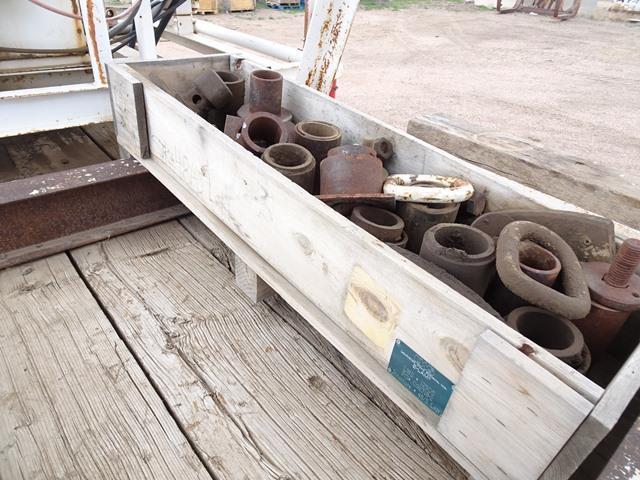 1974 UTILITY Model LS2 Tandem Axle Step Deck Reel Trailer, VIN# 7N46660002, equipped with 8' x 10'