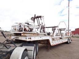 1974 UTILITY Model LS2 Tandem Axle Step Deck Reel Trailer, VIN# 7N46660002, equipped with 8' x 10'