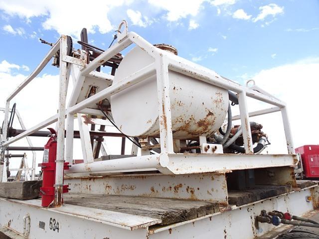 1974 UTILITY Model LS2 Tandem Axle Step Deck Reel Trailer, VIN# 7N46660002, equipped with 8' x 10'