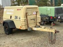 2005 INGERSOLL RAND Model P185WIR, 185CFM Portable Air Compressor, s/n 353852UBP820, powered by IR 4